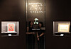 A text handwritten by marathoner Son Kee-chung is displayed at ″The Radiant Strides, Moving the World″ exhibition at the National Museum of Korea in central Seoul, set to open to the public on July 25. [YONHAP]