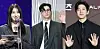 From left; singer Lee Chae-yeon, singer and actor Cha Eun-woo and rock band DAY6's drummer Dowoon [NEWS1]