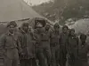 Melesse Tessema Debela, an Ethiopian veteran of the Korean War (1950-1953), second from left, with other Ethiopian soldiers during the war. [MELESSE TESSEMA DEBELA]
