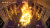 A picture of a man surnamed Won sets fire aboard a moving subway train on Seoul Metro Line No. 5 on May 31, 2025 [SEOUL SOUTHERN DISTRICT PROSECUTORS' OFFICE]