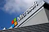 A Microsoft logo is seen a day after Microsoft Corp's $26.2 billion purchase of LinkedIn Corp, in Los Angeles, California, June 14, 2016. [REUTERS]