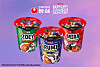 Limited edition Shin Ramyun cup noodles modeled after the noodles eaten by characters of the Netflix animated film ″KPop Demon Hunters,' launched by Nongshim [NONGSHIM]