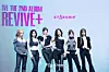 Girl group IVE poses for photos during a showcase for the release of its second full-length album, “Revive+,” at Yes24 Live Hall in eastern Seoul on Feb. 23. [DANIELA GONZALEZ PEREZ]