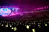Fans flash lightsticks during the ″Neo City: Seoul - The Unity″ concert held at the KSPO Dome in southern Seoul on Sunday.
