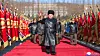 North Korean leader Kim Jong-un is seen during a visit to the Ministry of National Defense on the occasion of the 78th anniversary of the founding of the Korean People’s Army, also known as Army Day, on Feb. 8. [RODONG SINMUN]