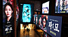 Screens advertise occult horror film ″Exhuma″ in a movie theater in Seoul. [NEWS1]