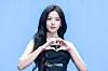 IVE’s An Yu-jin poses for photos during a showcase for the release of the group’s second full-length album, “Revive+,” at Yes24 Live Hall in eastern Seoul on Feb. 23. [DANIELA GONZALEZ PEREZ]