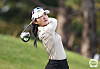 Lee Ye-won hits a shot during the Sangsangin-Hankyung TV Open in Icheon, Gyeonggi on Oct. 17, 2024. [YONHAP]