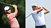 Tom Kim, left, and Li Haotong  [AFP/YONHAP]