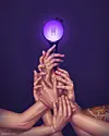 The fan art exhibition, ″Presence in Absence: The Art of BTS Chapter 2,″ runs from June 21 to 29 at TAXA Seoul in Seongdong District, eastern Seoul. [25TH HOUR COLLECTIVE]