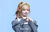 IVE’s Rei poses for photos during a showcase for the release of the group’s second full-length album, “Revive+,” at Yes24 Live Hall in eastern Seoul on Feb. 23. [DANIELA GONZALEZ PEREZ]