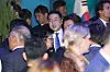 LG Chairman Koo Kwang-mo attends Korea's National Day reception event held in Palais Brongniart in Paris on Nov. 24. [YONHAP]