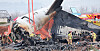 Firefighters and rescue personnel conduct a search operation at the site on Dec. 30 where a Jeju Air passenger plane crashed at Muan International Airport in South Jeolla. [NEWS1]