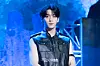 Tomorrow X Together’s Soobin poses for photos during a showcase for the release of the band’s fourth full-length album “The Star Chapter: Together,” at Kyung Hee University Grand Peace Palace in eastern Seoul on July 21. [DANIELA GONZALEZ PEREZ]