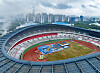 A photo taken monday shows Jamsil Olympic Stadium in southern Seoul. [YONHAP]