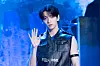 Tomorrow X Together’s Soobin poses for photos during a showcase for the release of the band’s fourth full-length album “The Star Chapter: Together,” at Kyung Hee University Grand Peace Palace in eastern Seoul on July 21. [DANIELA GONZALEZ PEREZ]