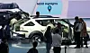 Visitors look at Hyundai Motor's 'all-new Nexo' at the 2025 Seoul Mobility Show held at Kintext Exhibition Center 1 in Goyang, Gyeonggi on April 4. [NEWS1]