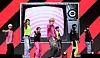 Boy band EVNNE, pronounced even, gives a performance during a debut showcase held at the Blue Square music venue in central Seoul on Tuesday before dropping its first album ″Target: ME″ at 6 p.m. Tuesday. The members are all contestants from cable channel Mnet's audition program ″Boys Planet″ that took place earlier this year, giving off the winning band ZeroBaseOne. [NEWS1]
