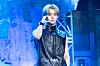 Tomorrow X Together’s Yeonjun poses for photos during a showcase for the release of the band’s fourth full-length album “The Star Chapter: Together,” at Kyung Hee University Grand Peace Palace in eastern Seoul on July 21. [DANIELA GONZALEZ PEREZ]