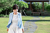 Former President Park Geun-hye at her home in Dalseong County, Daegu, on Sept. 11. [KWON HYUK-JAE]
