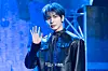 Tomorrow X Together’s Taehyun poses for photos during a showcase for the release of the band’s fourth full-length album “The Star Chapter: Together,” at Kyung Hee University Grand Peace Palace in eastern Seoul on July 21. [DANIELA GONZALEZ PEREZ]