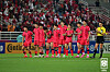 The U-23 Korean national team reacts after losing a penalty shootout to Indonesia during the quarterfinals of the AFC U-23 Asian Cup at Abdullah bin Khalifa Stadium in Doha, Qatar on Thursday. [NEWS1]
