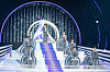 The eight final contestants of the K-pop audition program 'Boys II Planet' stand on stage during the final episode of the show. [MNET]