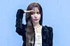 IVE’s Liz poses for photos during a showcase for the release of the group’s second full-length album, “Revive+,” at Yes24 Live Hall in eastern Seoul on Feb. 23. [DANIELA GONZALEZ PEREZ]