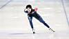 Korean speed skating athlete Cha Min-kyu training at the Harbin Speed Skating Oval in Heilongjiang Province, China on Feb 5. [NEWS1]
