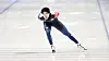 Korean speed skating athlete Cha Min-kyu training at the Harbin Speed Skating Oval in Heilongjiang Province, China on Feb 5. [NEWS1]