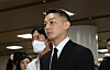 Actor Yoo Ah-in arrives at the Seoul Central District Court in Seocho District, southern Seoul, for a trial sentencing hearing on Sept. 3, 2024. [JOINT PRESS CORPS]