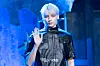 Tomorrow X Together’s Hueningkai poses for photos during a showcase for the release of the band’s fourth full-length album “The Star Chapter: Together,” at Kyung Hee University Grand Peace Palace in eastern Seoul on July 21. [DANIELA GONZALEZ PEREZ]