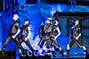 Boy band Tomorrow X Together performs lead track “Beautiful Strangers” during a showcase for the release of its fourth full-length album, “The Star Chapter: Together,” at Kyung Hee University Grand Peace Palace in eastern Seoul on July 21. [DANIELA GONZALEZ PEREZ]