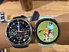The newly released Galaxy Watch 8 Classic, left, and Watch 8 [PARK HAE-LEE]