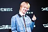 Nunew Chawarin poses for photos during a press event for the release of his single “Leave Me With Your Love” at the Raum Convention Center in southern Seoul on Sept 29. [DANIELA GONZALEZ PEREZ]