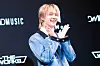 Nunew Chawarin poses for photos during a press event for the release of his single “Leave Me With Your Love” at the Raum Convention Center in southern Seoul on Sept 29. [DANIELA GONZALEZ PEREZ]