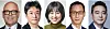 From left: Earl Wilkinson, CEO of the International News Media Association; Yoon Hyun-joon, CEO of Studio Slam; Kwon Mi-kyung, CEO of Studio N; Chen Ruiqing, CEO of Dramabox; Hong Jeong-do, vice chairman of JoongAng Holdings