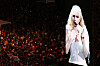 People gather to attend Lady Gaga's open concert, on Copacabana beach in Rio de Janeiro, Brazil, on May 3. [REUTERS/YONHAP]