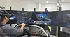 A driver takes a self-diagnosis test of driving skills using virtual reality (VR) technology [NATIONAL POLICE AGENCY]