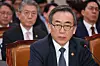 Korean Foreign Minister Cho Tae-yul speaks during a parliamentary session in Seoul on March 11. [NEWS1]