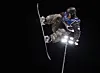 Lee Chae-un competes in the men's halfpipe qualification at the Winter Olympics at Livigno Snow Park in Livigno, Italy, on Feb. 11. [YONHAP]