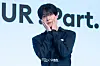 Ateez’s Yunho poses for photos during a news conference for the release of its 12th EP, “Golden Hour: Part.3,” at Hotel Naru Seoul MGallery Ambassador in western Seoul. [DANIELA GONZALEZ PEREZ]