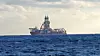 The West Capella drillship conducts an operation in the East Sea to check for oil and gas under the seabed on Dec. 28, 2024. [NEWS1]
