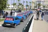 People enter the Rabat bus station decorated with Africa Cup of Nations (AFCON) 2025 branding in Rabat, Morocco, on Dec 14. [AFP/YONHAP]