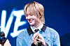 Nunew Chawarin during a press event for the release of his single “Leave Me With Your Love” at the Raum Convention Center in southern Seoul on Sept 29. [DANIELA GONZALEZ PEREZ]