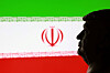 A 3D printed miniature of U.S. President Donald Trump and Iranian flag are seen in this illustration taken on Jan. 9. [REUTERS/YONHAP]