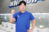 Samsung Lions pitcher Oh Seung-hwan poses for a photo after an interview with the JoongAng Ilbo at Daegu Samsung Lions Park in Daegu on Aug. 14. [JOONGANG ILBO]