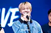 Nunew Chawarin answer reporters’ questions during a press event for the release of his single “Leave Me With Your Love” at the Raum Convention Center in southern Seoul on Sept 29. [DANIELA GONZALEZ PEREZ]
