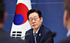 President Lee Jae Myung speaks during a policy briefing by the Ministry of Trade, Industry and Resources in Sejong on Dec. 17. [YONHAP]