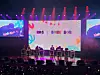 Younite performs during its first concert, ″Youniverse: Connected,″ held in western Seoul on April 19 and 20. [BRAND NEW MUSIC]